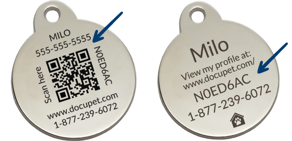 docupet homesafe pet tag